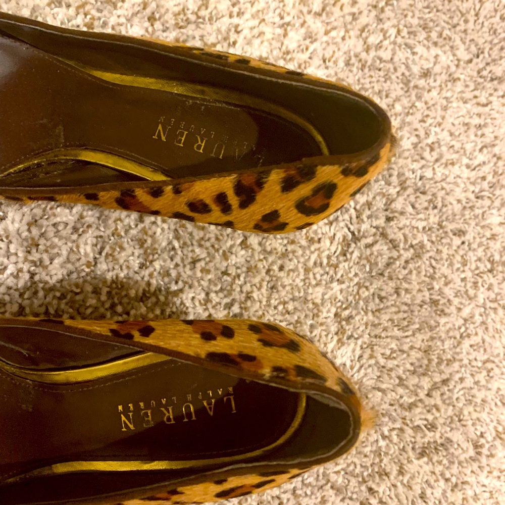Ralph Lauren, Cheetah, Size 8.5 - Picture 2 of 3